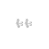 Triple Flower Studs